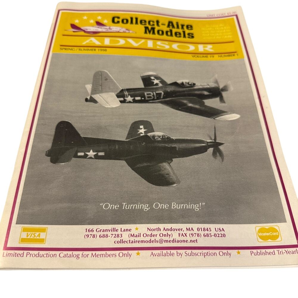 Collect Aire Models Advisor Catalog Vol 19 #1 Spring/Summer 1998